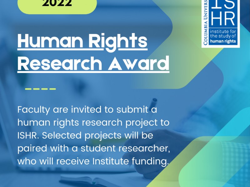 human rights research topic